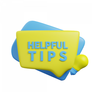helpful tips